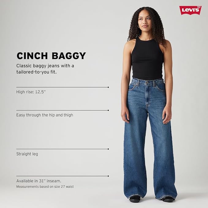 Levi's Women's Cinch Baggy Jeans